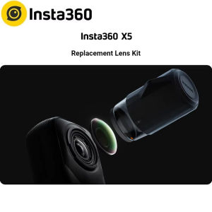 Insta360 X5 Replacement Lens Kit Repair Lens Glass Handy Kit to Easily Remove For Insta 360 X 5 Original Accessories
