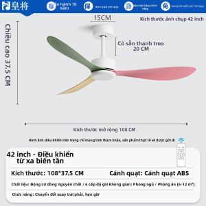 HUANGJIANG | Quạt Trần Lưu Lượng Không Khí Cao Ít Ồn
