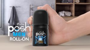 Paket isi 3 POSH MEN ROLL ON Active Cool 50ml