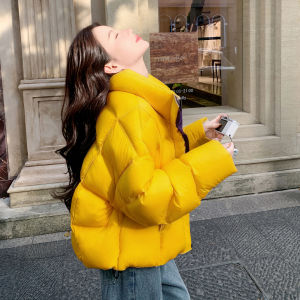 MANWUJINGLING | Stylish Lightweight Warm Womens Down Jacket White