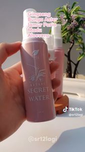 PENGAWET MAKE UP TAHAN LAMA AIR SPRAY SEMPROT SECRET WATER SR12 ORIGINAL BPOM SETTING SPRAY KISPRAY WAJAH ALAMI BPOM