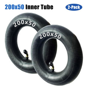 2 Pack 200x50 Inner Tube 8 X 2 Tires Tube for Razor E100/E150/E200 Power Core E100 & Kugoo S2/S3 & Speedway Mini 4 Pro Scooter