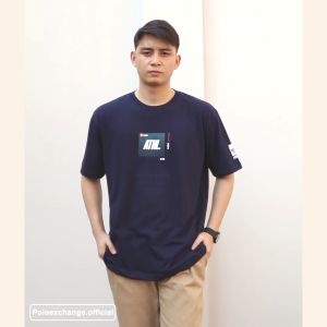 Kaos Pria Wanita Distro Sablon Mutiara Pasta Polo X-change ATHL Generation 10152 - Nyaman & Trendi