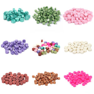 100pcs Sealing Wax Pill Grains Vintage Wax Seal Stamp Beads for Envelope