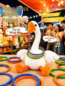 MINGZHUO | Neck Twisting Duck Ring Toss Game Toy