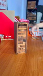 Woodentoys4u Genga size S คอนโดไม้ตึกถล่มไซส์ S