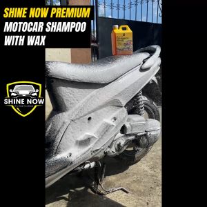 Shine now Motorcycle Washing Shampoo 1 Liter - Expert Care Wax Wash & Gloss!"