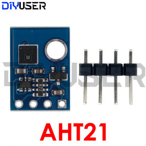 AHT10 AHT20 AHT21 High Precision Digital Temperature Humidity Sensor Measurement Module I2C Communication Replace DHT11 SHT20