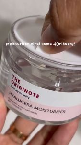 The Originote Hyalucera Moisturizer Gel 50ml Pelembab Wajah Memperbaiki Skin Barrier dan Menghidrasi Kulit