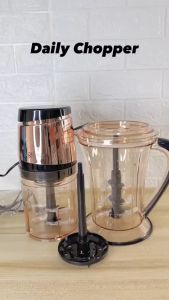 Daily Chopper Signora Rose Gold Kapasitas 2 Liter Penggiling Daging Sayur dan Buah
