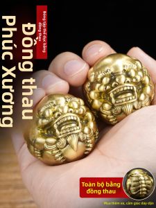 YD | Quả Cầu Tập Thể Dục Bằng Đồng Rắn Giảm Stress Phồn Thịnh