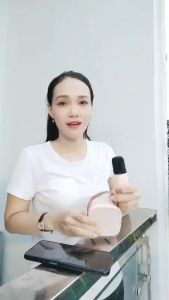 MẪU MỚI CHẤT LƯỢNG Loa Karaoke bluetooth Mini P2-K1 thế hệ mới nhỏ gọn tặng micro không dây thay đổi dọng nói - Hàng nhập khẩu cao cấp