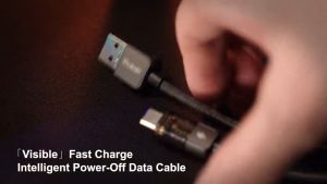 MCDODO Fast Charging USB Data cable For Ip USB  Lightning Auto Cut off Cable 18W/3A Auto Disconnect 1.2M CA-3140 CA-3150