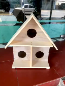 Chuồng bồ câu gỗ tự nhiên. chuồng nuôi chim bồ câu thả rông ưa chuộng 41cm x 50cm x 35cm