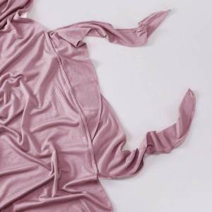 Pure Color Silk Cotton Headscarf with Cross Tie Cover up Shawl Multifunctional Korean Style Summer Autumn Seasonal Womens Scarf