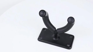 KAWES Gantungan Gitar Gantung Dinding Kait Gitar Hitam Gantungan Gitar Dinding Besi Dudukan Gitar