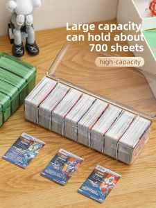 WEIAI | Large Capacity Card Storage Box for Pokemon Yu-Gi-Oh! and Ultraman Cards | A Great Pick for Pokémon Trading Card Game: First Partner Illustration Collection Series 2  [Limit 1 per person] Lovers