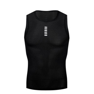 YKYWBIKE Cycling Base Layer Men Road Bike Undershirt Breathable Lightweight Bicycle Vest Sport Underwear Quick Dry Sleeveless