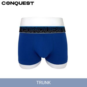 CONQUEST Men Underwear Cotton Spandex Trunk (2 pcs) CQ8212