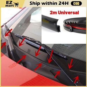 【Fast Shipping】 Type H Car Front Windshield Seals Rubber Rear Window Weatherstrip Sunroof Seal Strip Trim Moulding Sealing for BMW E46 E60 E90