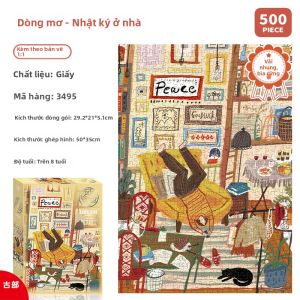 Bộ Ghép Hình Bóng Bẩy Chất Lượng Cao 500 Miếng