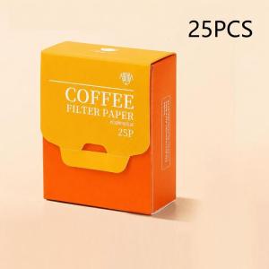 【M】25/50 Pcs Disposable Hanging Ear Coffee Filters Food Grade Portable Espresso Tea Brewing Accessories For Home Office Travel