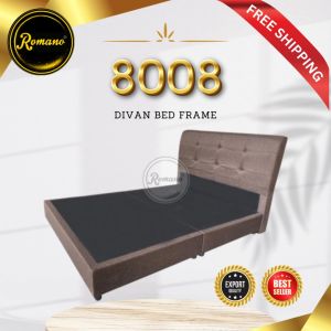 [FREE SHIPPING] 8008 Divan Bed Frame ( Single/Super Single / Queen / King )Mattress not included