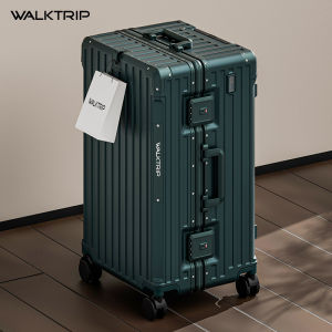 WALKTRIP | Contrast Color Durable Aluminum Frame Travel Luggage