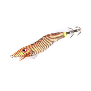 Glowing Wooden Shrimp Squid and Cuttlefish Jig