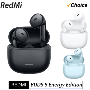 Xiaomi | Redmi Earphones Buds 8 Active Edition AI Noise Cancelling Earphones with 37 Hour Battery Life and Wind Noise Elimination CN
