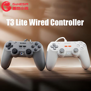 Ban đầu GameSir Gamepad có dây T3 Lite PC phiên bản hơi nước ps5 đối xứng kiến trúc USB tương thích chuyển đổi điện thoại Android