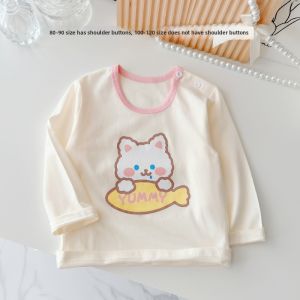cat and fish | Cotton Fashionable Autumn Clothes for Kids