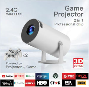 X10 Game Projector - Game consoles and Home Theater 2 in 1 - Android 11.0 with Controller Gamepad