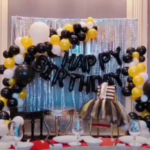 Rèm Kim Tuyến 1M*2M Rèm Sinh Nhật Trang Trí Tiệc Tùng Thôi Nôi Cho Bé Phụ Kiện Trang Trí Sinh Nhật - BAUHO