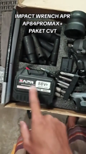 APR raja bor impact wrench ap84promax+ cvt edition 1000nm body kecil tenaga jumbo original garansi