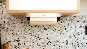 Joseph Joseph RollGrip Under-Shelf Stainless-Steel Kitchen Roll Holder JJ0121