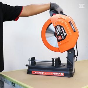"MATAKING" 14" Cold Cut Machine Chop Saw Metal Cutting Stainless Steel (355mm) Mesin Potong Besi Safety Work Environment