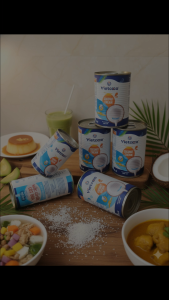 Nước cốt dừa tươi Vietcoco - Lon 400ml 160ml nước dừa nấu chè làm lagu béo thơm ngậy