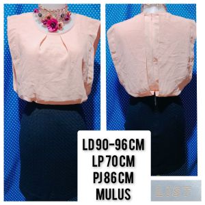 DRESS KUTUNG/SLEEVELESS HITAM(LIST) 18