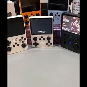 Gameboy R36S Portable Retro Handheld Video Game Console Classic Gaming Emulator 128GB 22000 Games mendukung PSP PS1 for 100+ game format