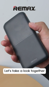 Remax 10000mah Powerbank Portable Fast Charging Charger Slim Li-Polymer Mobile Ultra Compact Power Bank Mini 充电宝