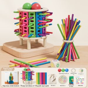 NUKied | Bộ Trò Chơi Bảng Đào Tạo Trí Tuệ Cân Bằng