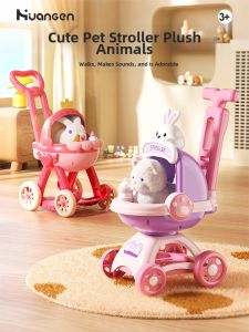 HUANGEN | Intelligent Development Toy Baby Doll Stroller for Ages 1 to 3 Plus
