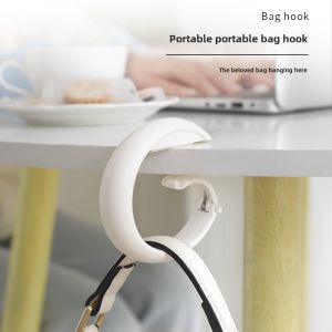 Kẹp Treo Túi Sáng Tạo Không Để Lại Dấu Vết Không Cần Đục Lỗ Kẹp Treo Cạnh Bàn Đa Chức Năng Kẹp Treo Túi Sách Cho Phòng Ngủ Ký Túc Xá