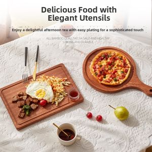 Wooden Dinner Plate Platter