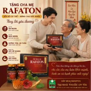 Viên Uống Đông Trùng Hạ Thảo Rafaton Bồi Bổ Cơ Thể Tăng Sức Đề Kháng Ngủ Ngon Ăn Ngon H 60 viên