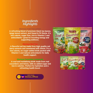 Glorious Red Tea Mix Berries 36g 10 sachets