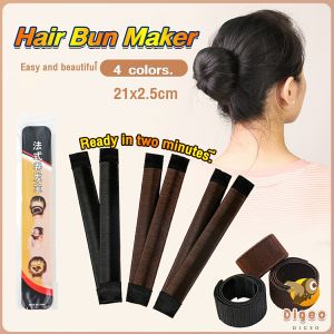 Digeo Hair Bun Hair Magic Accessories Hair Band DIY Bun Tool for Girls