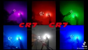 sepasang lampu led t10 54 mata 2 warna 54 titik sein sen senja nmax aerox dll