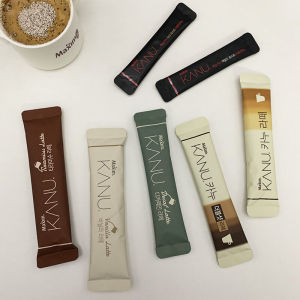 Kanu Double Shot Instant Low Carb Latte Coffee Single Pack Korean Brand Three-In-One Coffee Powder 13g per Pack